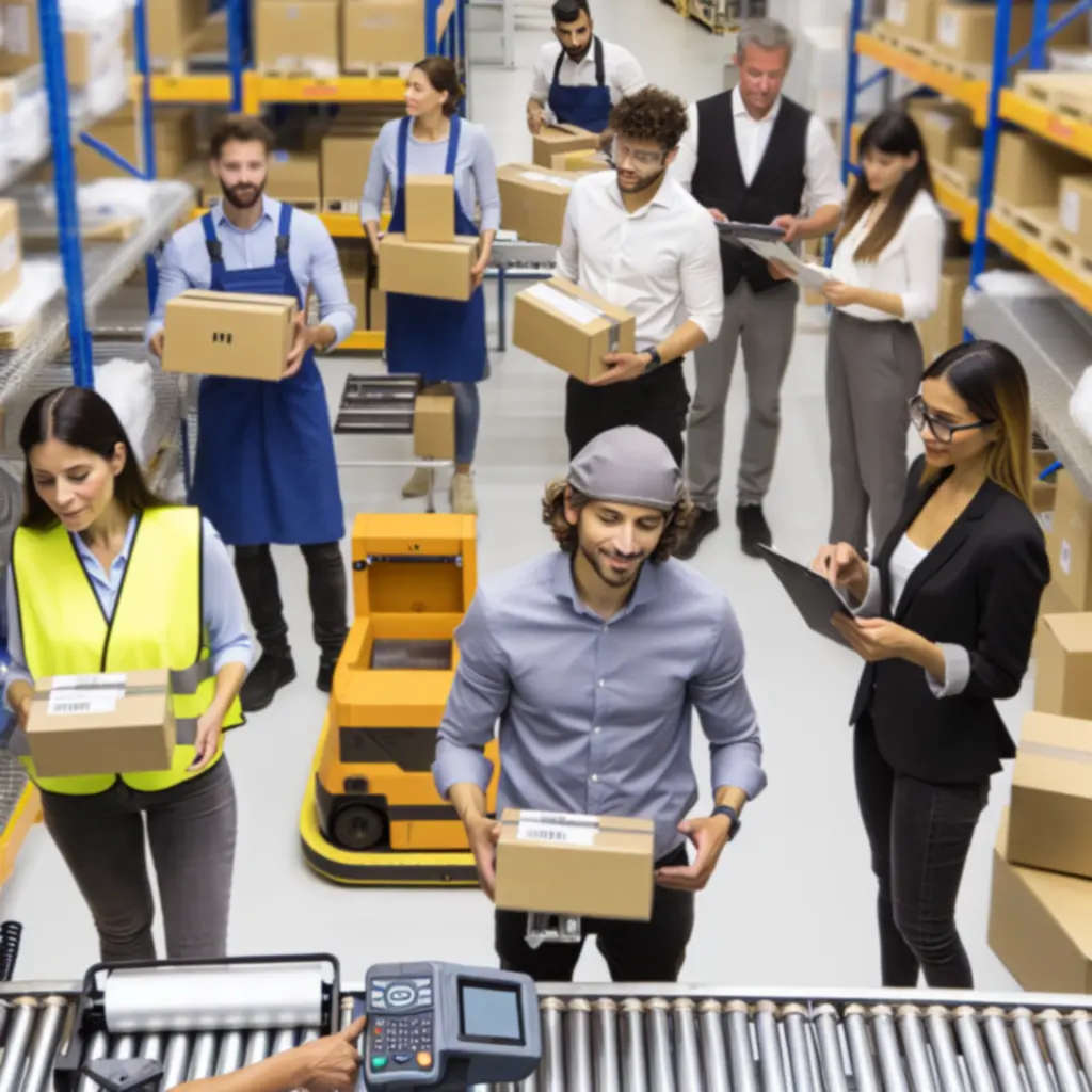 Prezes zarządu PolishPackaging podczas spotkania