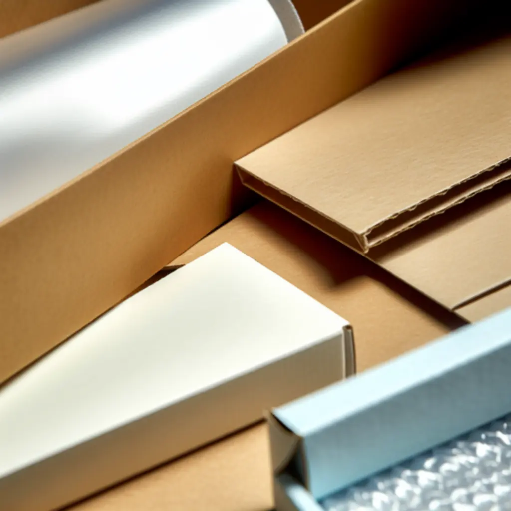 Nowoczesne kartonowe pudełka z tektury falistej